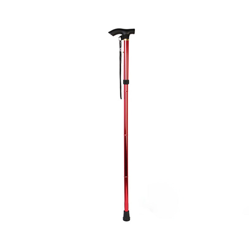 Anti-Slip Adjustable Folding Travel Hiking Walking Stick